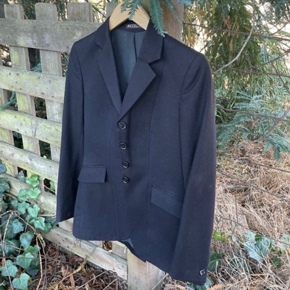 Vintage Wool Tailored Riding Coat TRI-UMPH  Ladies size 8-R - Picture 4 of 14